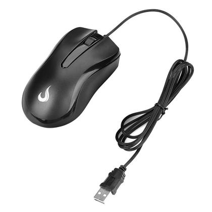 Imagem de Teclado e Mouse Rise Mode Office OF 02, USB, ABNT2, Preto - RM-TM-02-FB