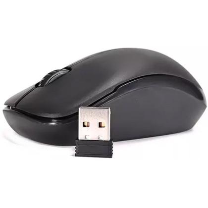 Teclado e Mouse sem FIo 2,4GHz Knup KP-2063 - Kit Teclado e Mouse