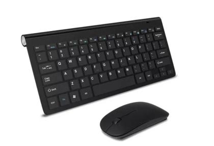 Imagem de Teclado E Mouse Sem Fio Wireless Slim + Suporte Para Notebook Hp I5