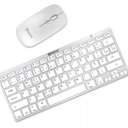 Imagem de Teclado e Mouse Slim sem fio Bluetooth