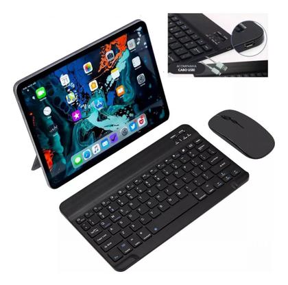 Imagem de Teclado E Mouse Ultra Fino Portátil Bluetooth Tx2382-xf