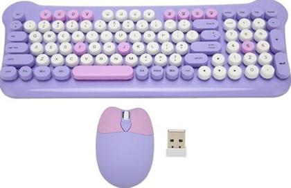 Imagem de Teclado E Mouse Wireless Colorido Sem Fio Para Notebook Samsung Chromebook