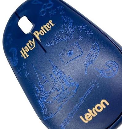 Imagem de Teclado e Mouse Wireless e Bluetooth Harry Potter