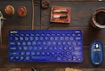 Imagem de Teclado e Mouse Wireless e Bluetooth Harry Potter