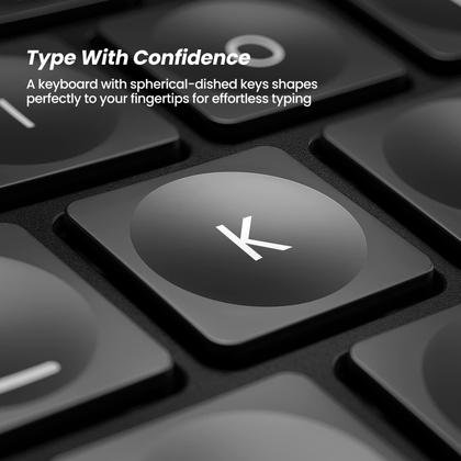 Imagem de Teclado Ergonômico Sem Fio Nulea RT05 Split com Apoio para Pulso