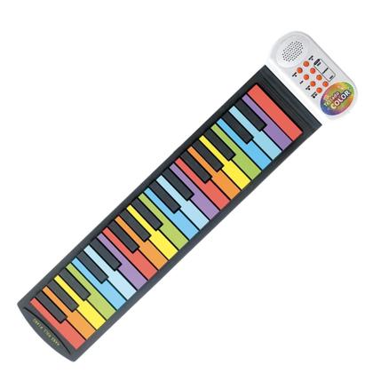 Imagem de Teclado Flexível de 37 Teclas Piano Dm7110 Color Keyboard