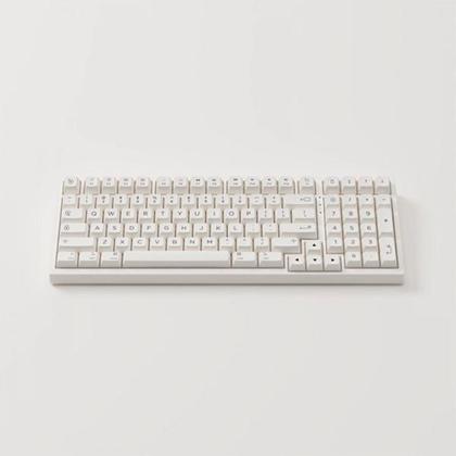 Imagem de Teclado Gamer AKKO Air Linear PBT 1800 Compact - Branco