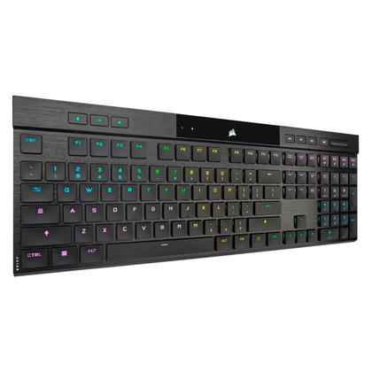 Imagem de Teclado Gamer Corsair K100 Air RGB Cherry MX Sem Fio