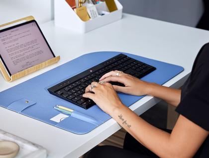 Imagem de Teclado Gamer Corsair K100 Air RGB Cherry MX Sem Fio