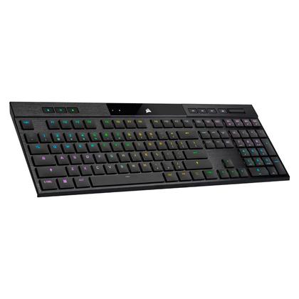 Imagem de Teclado Gamer Corsair K100 Air RGB Cherry MX Sem Fio