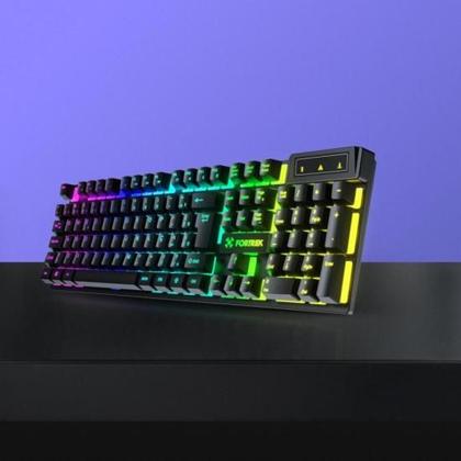 Imagem de Teclado Gamer Fortrek Fearless 100 Fullsized Preto