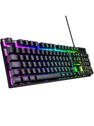 Imagem de Teclado Gamer Fortrek Fearless 100 Fullsized Preto