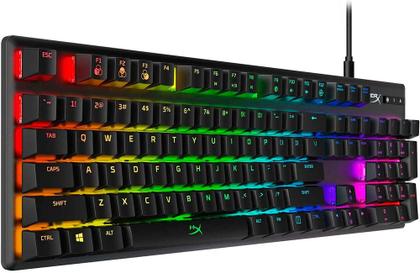 Imagem de Teclado Gamer Kingston Hyperx Alloy Origins HX-KB6RDX-BR (Portugues com Fio) Switch Red