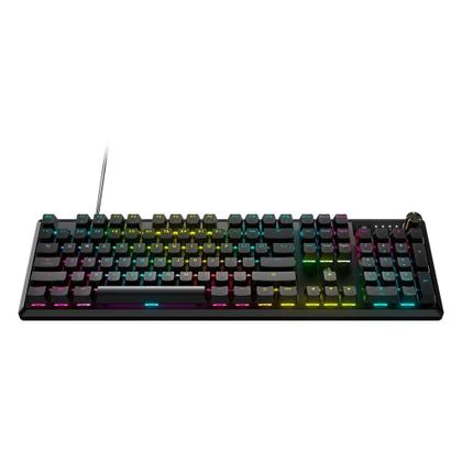 Imagem de Teclado Gamer Mecânico Corsair K70 Core RGB, Teclas lineares Vermelho, USB 3.0, Preto - CH-910971E-NA