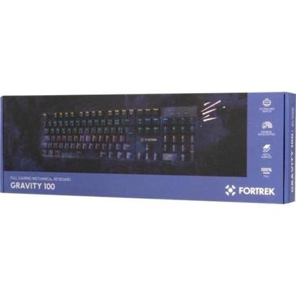 Imagem de Teclado Gamer Mecânico Fortrek Gravity100 Outemu Red B