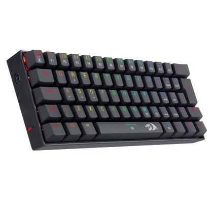 Imagem de Teclado Gamer Mecânico Redragon Dragonborn RGB Preto - K630RGB-1 (PT-BROWN)