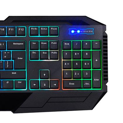 Imagem de Teclado Gamer Membrana LED USB K110 HP