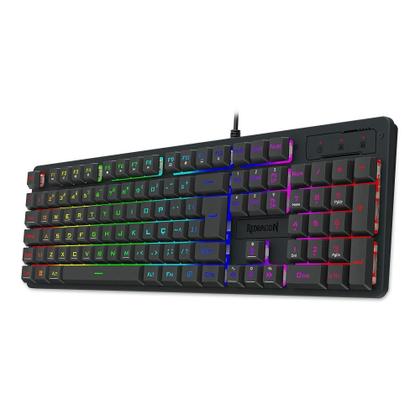 Imagem de Teclado Gamer Membrana Netherbane, RGB, ABNT2, K521-RGB, REDRAGON