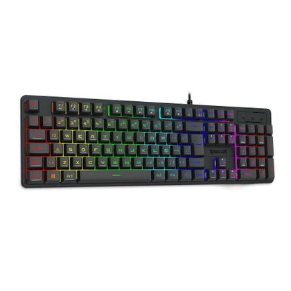 Imagem de Teclado Gamer Membrana Netherbane, RGB, ABNT2, K521-RGB, REDRAGON