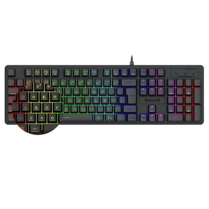 Imagem de Teclado Gamer NETHERBANE RGB Membrana Ant-Ghost K521-R