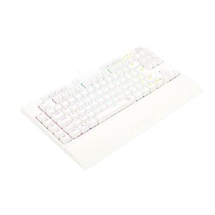 Imagem de Teclado Gamer Óptico Redragon Broadsword Pro Branco K588W