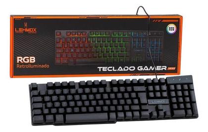 Imagem de Teclado Gamer Para Computador Notebook Led Rgb Usb Abnt2 Teclado Gamer Multimídia Madset, eclado com teclas multimídia