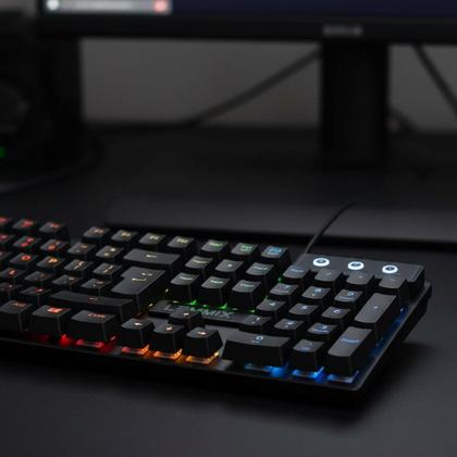Imagem de Teclado Gamer Para Computador Notebook Led Rgb Usb Abnt2 Teclado Gamer Multimídia Madset, eclado com teclas multimídia