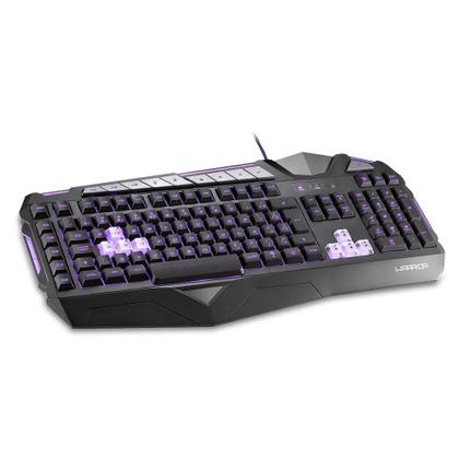 Imagem de Teclado Gamer Professional Macro Preto E Grafite Com Led Usb Tc209