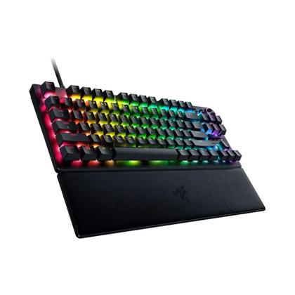 Imagem de Teclado Gamer Razer Huntsman V3 Pro TKL, Chroma RGB, Switch Óptico Analógico de 2ª geração, Anti-ghosting, US, Preto