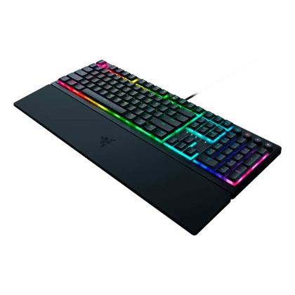 Imagem de Teclado Gamer Razer Ornata V3, Low Profile, Chroma RGB, Membrana, USB, Layout Us, Preto - RZ0304460200