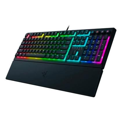Imagem de Teclado Gamer Razer Ornata V3, Low Profile, Chroma RGB, Membrana, USB, Layout Us, Preto - RZ0304460200