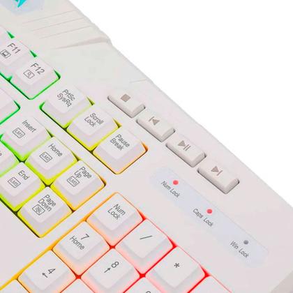 Imagem de Teclado Gamer Redragon HARPE2 RGB ABNT2 K503W-RGB-V2