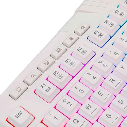 Imagem de Teclado Gamer Redragon HARPE2 RGB ABNT2 K503W-RGB-V2