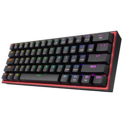 Imagem de Teclado Gamer Redragon K616-RGB Fizz Pro Preto (Ingles - 3 Modos)