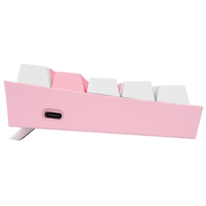 Imagem de Teclado Gamer Redragon K616-RGB Fizz Pro Rosa (Ingles - 3 Modos)