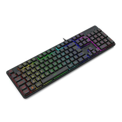 Imagem de Teclado Gamer Redragon Netherbane RGB Membrana ABNT2 Full Size USB Preto K521-RGB