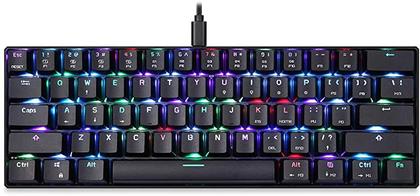Teclado Gamer RGB CK61 Red Switch - Motospeed - Teclado Gamer