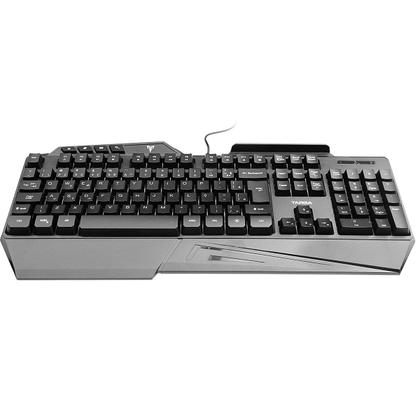 Imagem de Teclado Gamer Rgb Com Teclas Antighosting Conexão USB Apoio Para Smartphone Abnt2 Teclas Multimidia