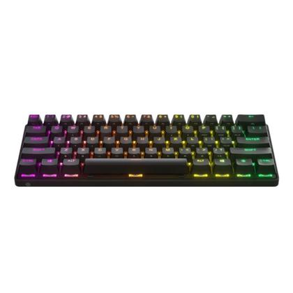Imagem de Teclado Gamer Sem Fio Gamer Steelseries Apex Pro Mini wireless RGB Preto Ingles