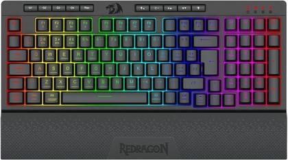 Imagem de Teclado Gamer Sem Fio Redragon Shiva Pro 98 RGB Membrana ABNT2 Preto K515RGB-PRO