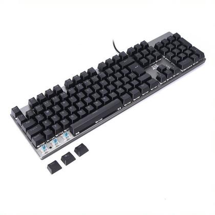 ak Teclado Gamer Shuriken Mecânico Macro Anti-ghosting com LEDs