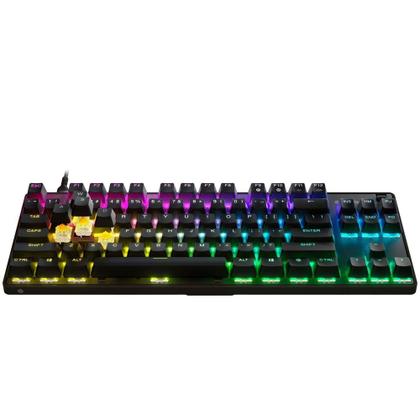 Imagem de Teclado Gamer Steelseries Apex 9 TKL RGB USB Preto (Ingles)