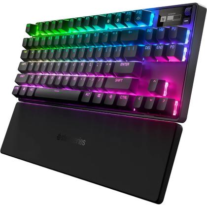 Teclado Gamer Wireless Steelseries Apex Pro TKL RGB - Preto