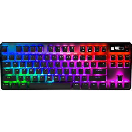 Teclado Gamer Wireless Steelseries Apex Pro TKL RGB - Preto