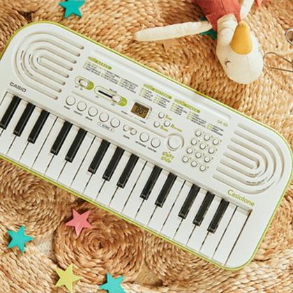 Imagem de Teclado Infantil Casio 32 mini teclas portátil Sa-50