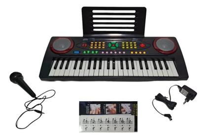 Imagem de Teclado infantil custom kids com microfone 44 teclas