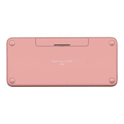 Imagem de Teclado Logitech Pebble Keys 2 K380s Bluetooth Sem Fio Rosa