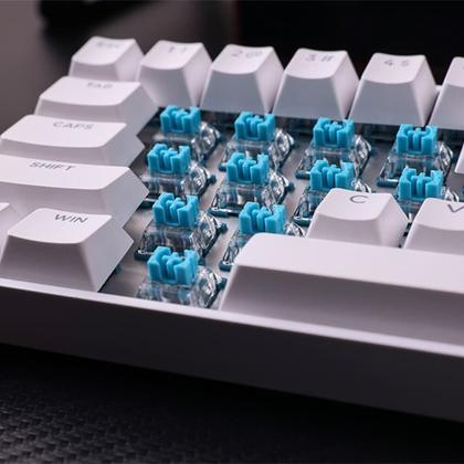 Imagem de Teclado Magnético Gamer MCHOSE Ace 60 Hall Effect, RGB, Switch Magnético Uranus Standard, Branco - Ace60-7A