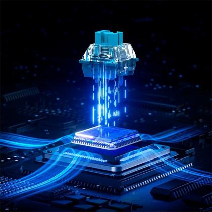 Imagem de Teclado Magnético Gamer MCHOSE Ace 60 Hall Effect, RGB, Switch Magnético Uranus Standard, Branco - Ace60-7A