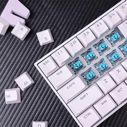 Imagem de Teclado Magnético Gamer MCHOSE Ace 60 Hall Effect, RGB, Switch Magnético Uranus Standard, Branco - Ace60-7A